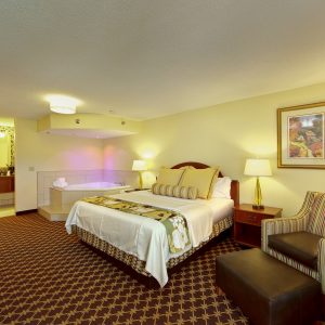 King Bed with Jacuzzi